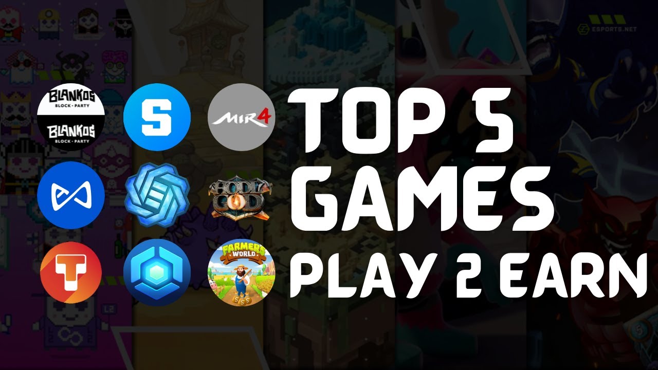 Top 5 Free - Play to Earn NFT Games of 2022